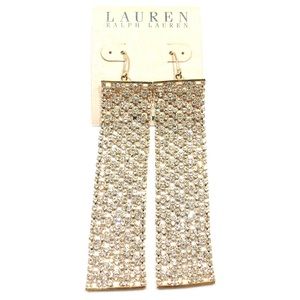 Lauren by Ralph Lauren - Diamond Pave Earrings